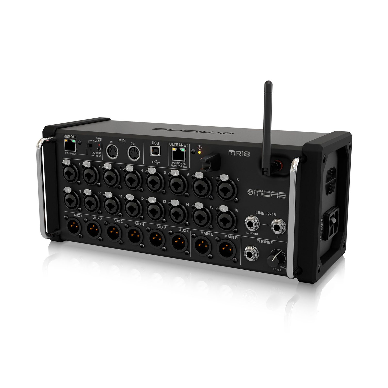 MR18-PORTADA.jpg Consola Digital MR18 MIDAS - Image 1