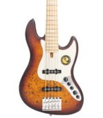 Bajo Sire V7 Swamp Ash Reissue-5 Tobacco Sunburst Satin