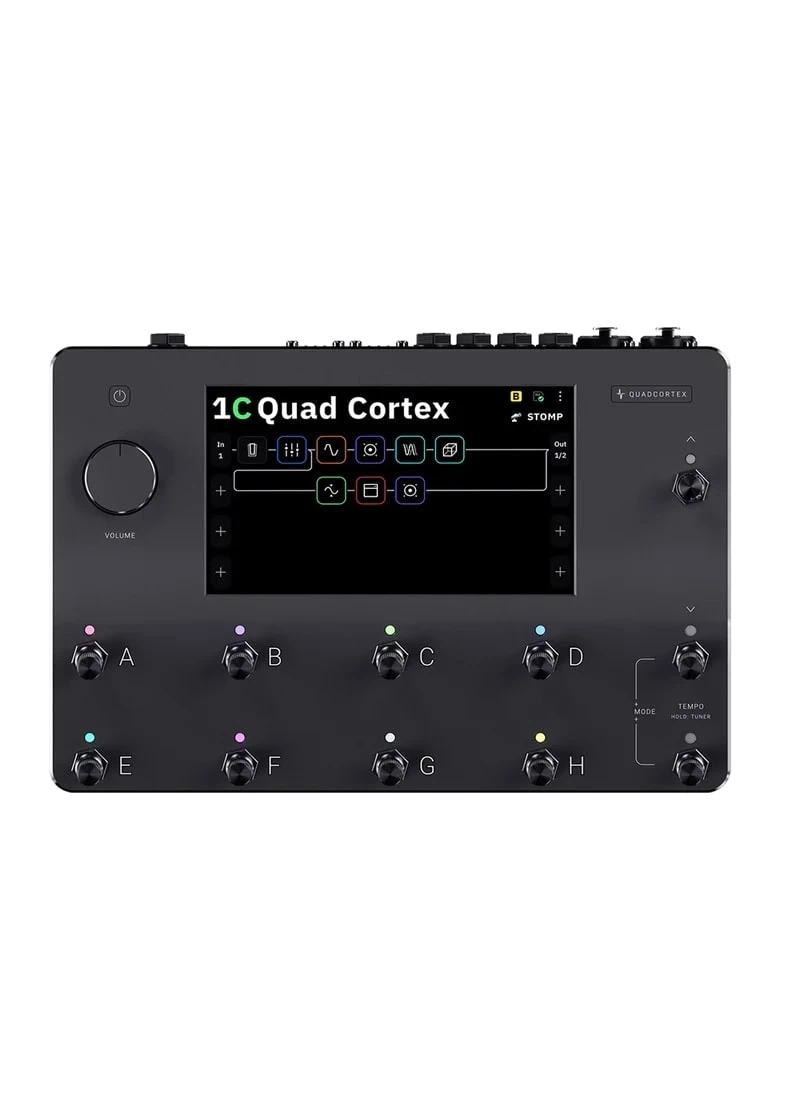QUADCORTEX-1 Pedal Multiefectos Neural DSP Quad Cortex profesional para guitarra y bajo.